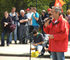 Warnstreik bei Bosch in Buehl, 02.05.13