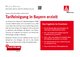Tarifnewsletter